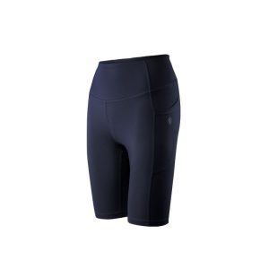 Navy Blue Stretchy Biker Shorts